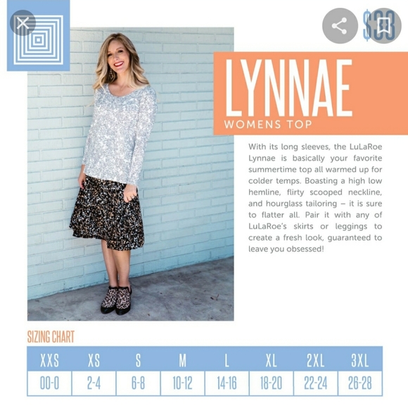 Lularoe Lynnae top - Picture 5 of 5